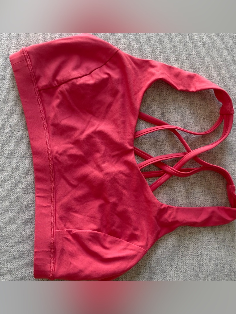 lululemon athletica Coral Strappy Sports Bra